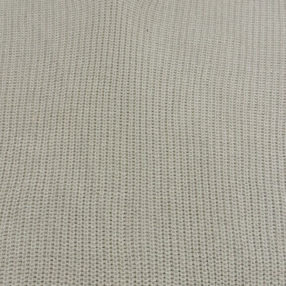 ella moss xs sweater knit v neck lace sleeves hi lo hem cream - Picture 3 of 9